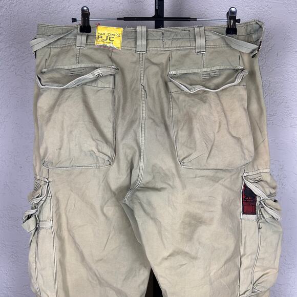 Polo by Ralph Lauren Other - Polo Jeans Company Ralph Lauren 1967 Military Style Sz36 Cargo Paratrooper Pants